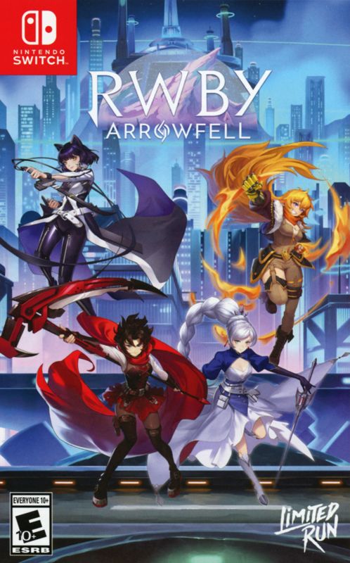 RWBY: Arrowfell box art for Playstation 5